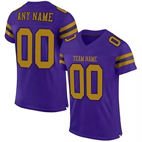 2024 Men NFL custom throwback purple nike jersey style3->customized nfl jersey->Custom Jersey